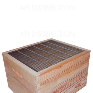 GRILLE A REINE DADANT 12 CADRES AVEC ENCADREMENT