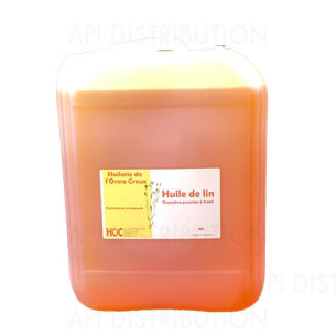 HUILE DE LIN 10 LITRES