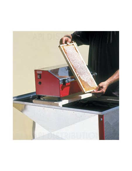 MACHINE A DESOPERCULER A LAME CHAUFFANTE ET VIBRANTE