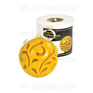 MOULE A BOUGIE BOULE SCULPTÉE FS60