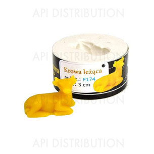 MOULE A BOUGIE VACHE COUCHÉE F174