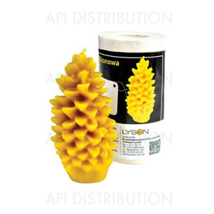 MOULE A BOUGIE GRANDE POMME DE PIN FS01