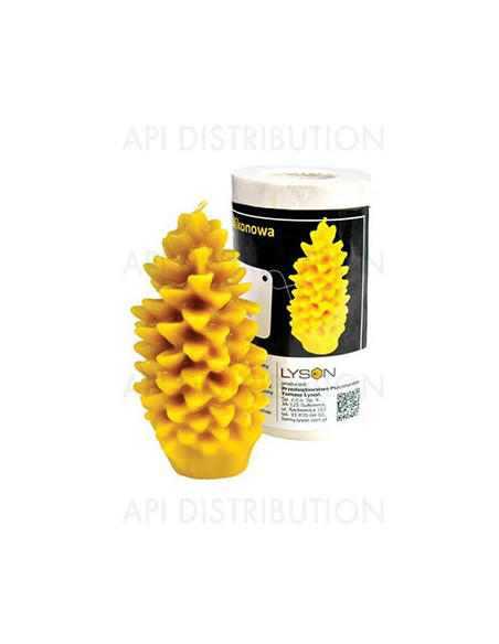 MOULE A BOUGIE GRANDE POMME DE PIN FS01