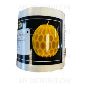 MOULE À BOUGIE BOULE NID D'ABEILLE FS467