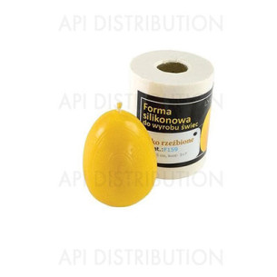 MOULE A BOUGIE OEUF SCULPTÉ FS159