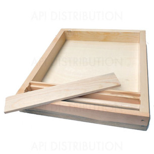 NOURRISSEUR COUVRE-CADRE LANGSTROTH EN BOIS PARAFFINÉ