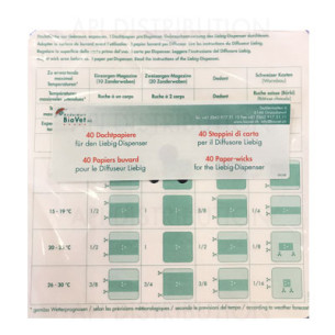 40 PAPIERS BUVARD POUR DIFFUSEUR LIEBIG