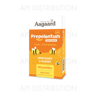 Aagaard -- Pastilles propolis gorge enfant (propolentum kids) - 24 pastilles