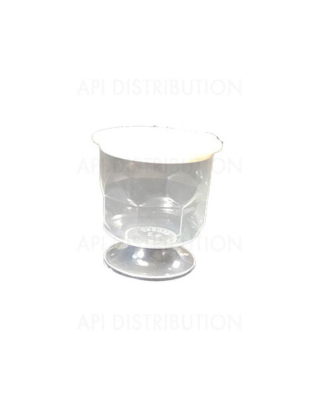 POTS PLASTIQUE ALVEOLETTES COUPELLE 30g (Par 100)