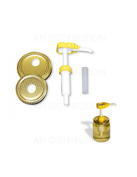 POUSSE MIEL JAUNE ALVEOLE AVEC 2 CAPSULE TO82 ET TO70