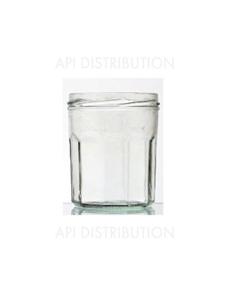 POT VERRE A FACETTES "MENAGE" 324ml TO82