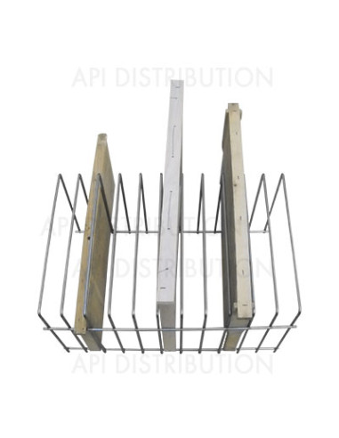 RATELIER PORTE CADRES POUR CERIFICATEUR SOLARIS