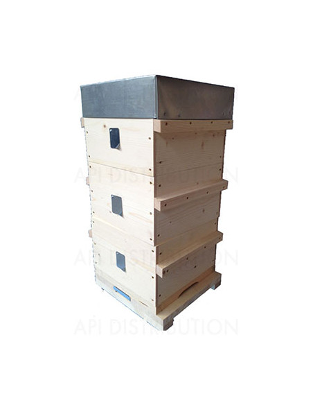 RUCHE WARRE COMPLETE AVEC BARRETTES