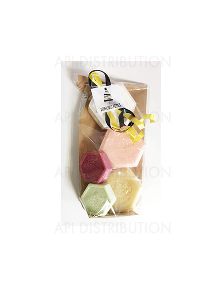 SACHET CADEAU DE 5 SAVONS ASSORTIS