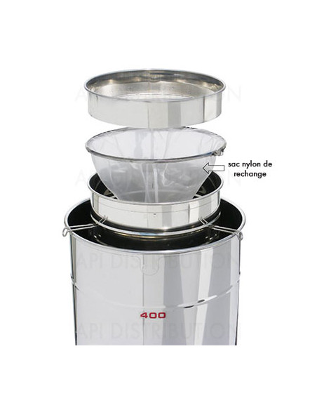SAC NYLON DE RECHANGE 275 MICRONS POUR FILTRE A SAC  LEGA 200/400KG