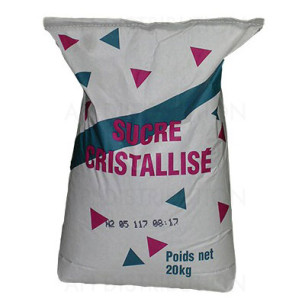 SUCRE CRISTALLISÉ N°2 - SAC DE 20KG