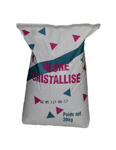SUCRE CRISTALLISÉ N°2 - SAC DE 20KG