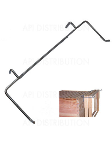 SUPPORT DE CADRES INOX 4 CADRES LANGSTROTH