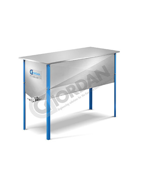 BAC A DÉSOPERCULER PROBEE INOX DADANT 120x44x44 cm