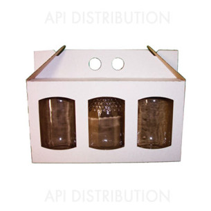VALISETTE 3 VERRES X 500 G TO63