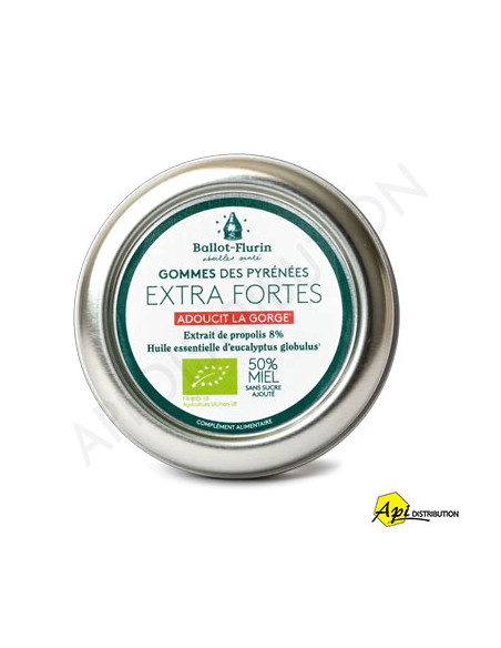 GOMMES EXTRA FORTES DES PYRÉNÉES BIO BALLOT-FLURIN
