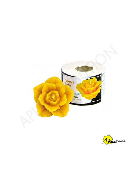 MOULE À BOUGIE PETITE ROSE FS37