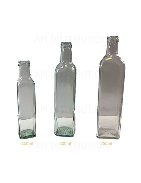 BOUTEILLE CARREE MARASCA 250ml