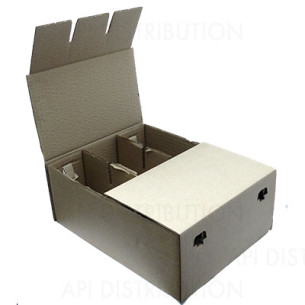 CARTON PLAT POUR 12 POTS 500G EN TO63