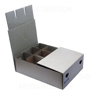 CARTON PLAT POUR 12 POTS 250G EN TO63