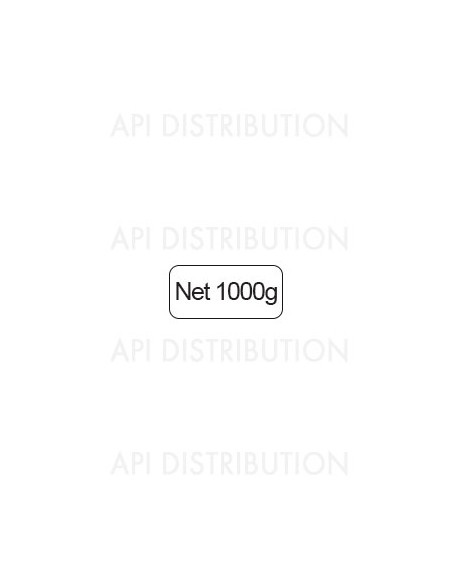 ETIQUETTE "NET 1000 g" ROULEAU DE 1000