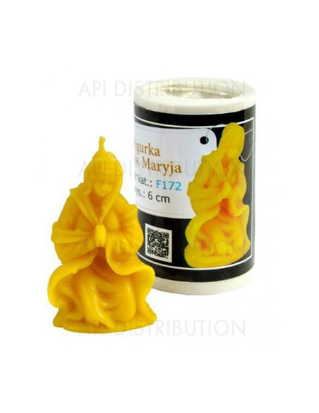 MOULE A BOUGIE STATUE DE STE MARIE F172