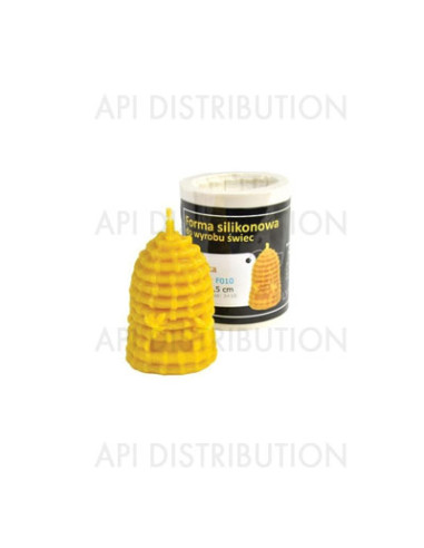 MOULE A BOUGIE PETITE RUCHE PAILLE F010