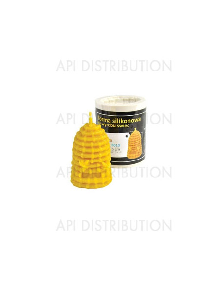MOULE A BOUGIE PETITE RUCHE PAILLE F010