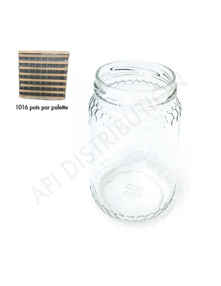 PALETTE DE 1016 POTS VERRE ITALVEOLES 770ml T082