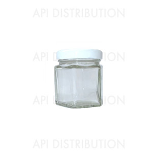 POT VERRE HEXAGONAL 47ml TO43