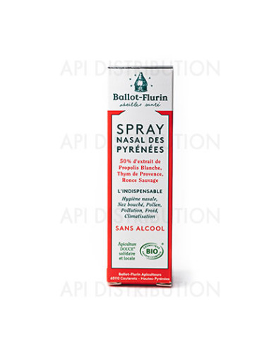 SPRAY NASAL BIO DES PYRENEES 15ML BALLOT-FLURIN