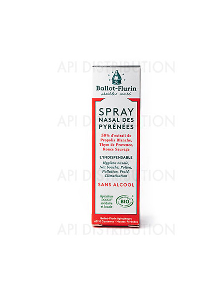 SPRAY NASAL BIO DES PYRENEES 15ML BALLOT-FLURIN