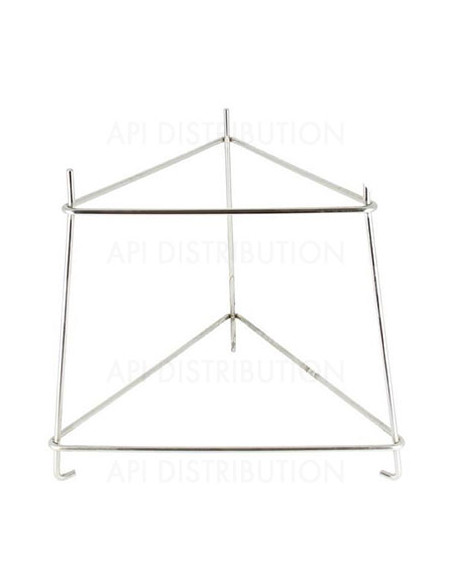 SUPPORT INOX 400KG QUARTI