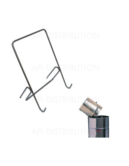SUPPORT EGOUTTOIR INOX POUR SEAU