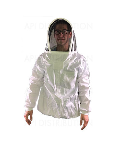 BLOUSON AVEC VOILE ANGLAIS AMOVIBLE