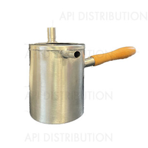 BURETTE A CIRE INOX