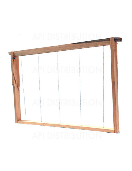 CADRE DADANT CORPS MONTE HOFFMANN AVEC FILS VERTICAUX ET OEILLETS