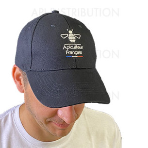 CASQUETTE NOIRE ABEILLE