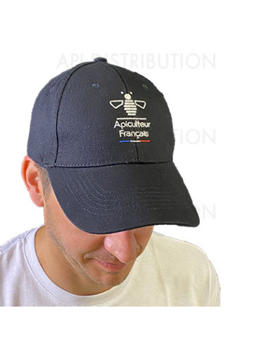 CASQUETTE NOIRE ABEILLE