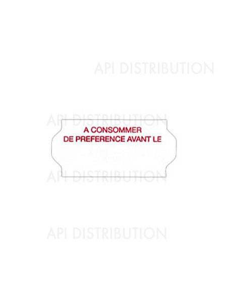 ETIQUETTE ""ACPAL" (à consommer de préférence) ROULEAU de1500 ETIQUETTE ""ACPAL" (à consommer de préférence) ROULEAU de1500