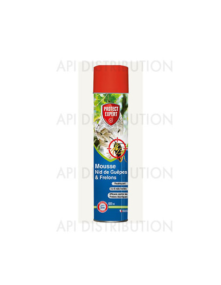 INSECTICIDE ANTI-FRELONS MOUSSE SPECIAL NID 600ML LONGUE PORTEE 3 METRES INSECTICIDE ANTI-FRELONS MOUSSE SPECIAL NID 600ML LONGUE PORTEE 3 METRES