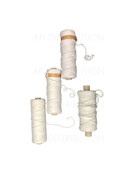 MECHE A BOUGIES  FINE BOBINE 150G