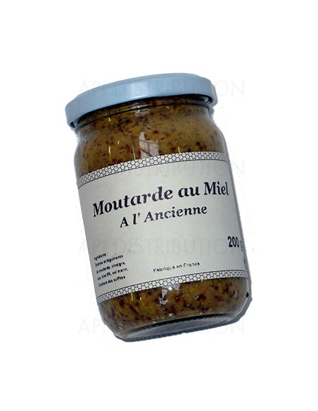 MOUTARDE AU MIEL A L'ANCIENNE 200G