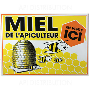 PANNEAU MIEL DE L'APICULTEUR