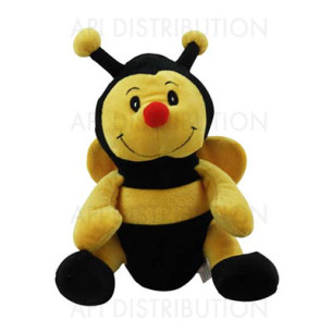 PELUCHE ABEILLE 21CM